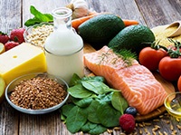 Spread of healthy foods